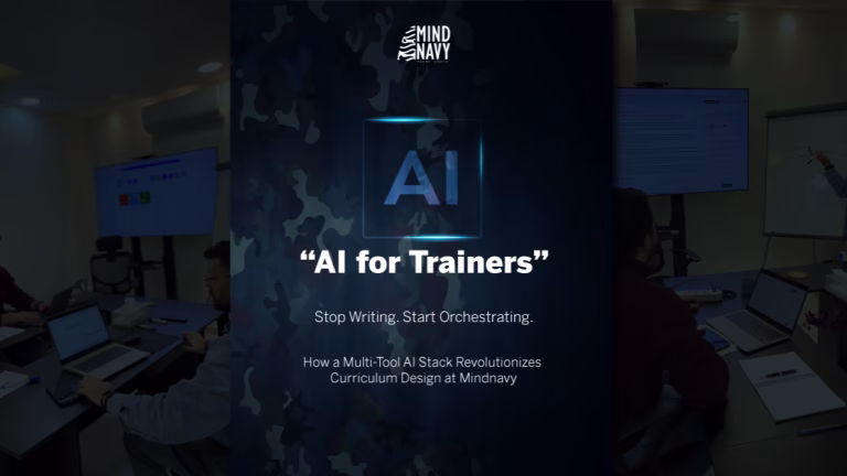 Stop Writing. Start Orchestrating. How a Multi-Tool AI Stack Revolutionizes Curriculum Design at Mindnavy. The AI Co-Pilot You Didn’t Know